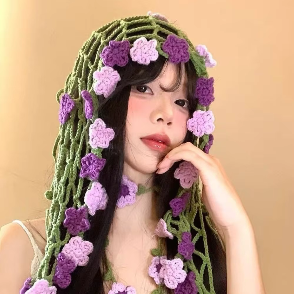 Nouvelle écharpe de hanche au crochet