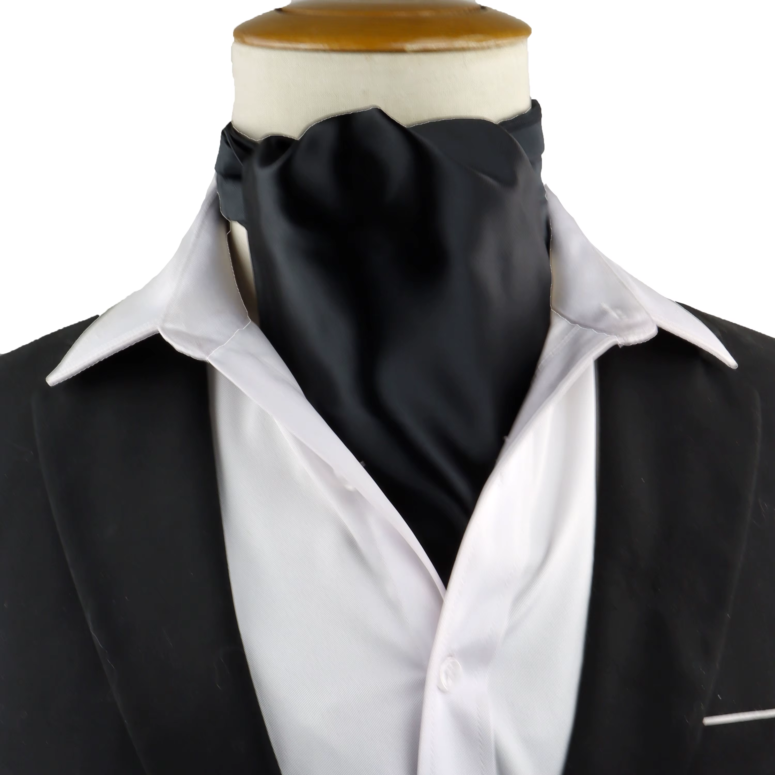 Nouvelle mode hommes Ascot cravate Paisley Floral Vintage ceinture