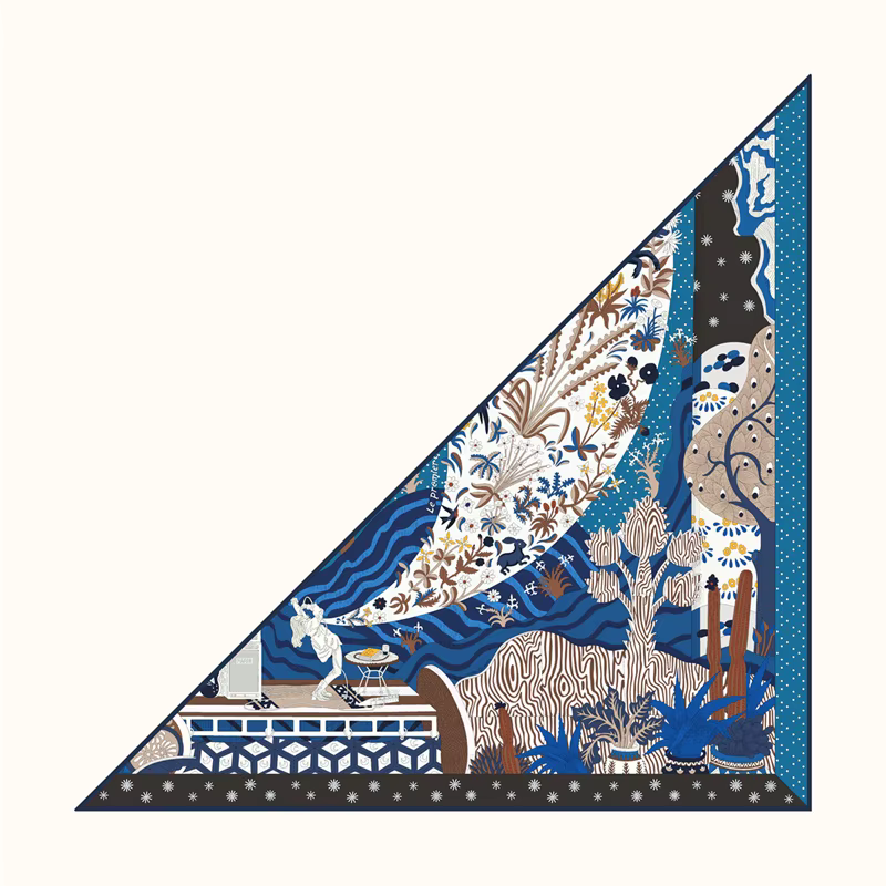 Foulard triangle pour femme