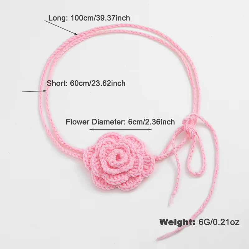 Crochet fait à la main pour filles