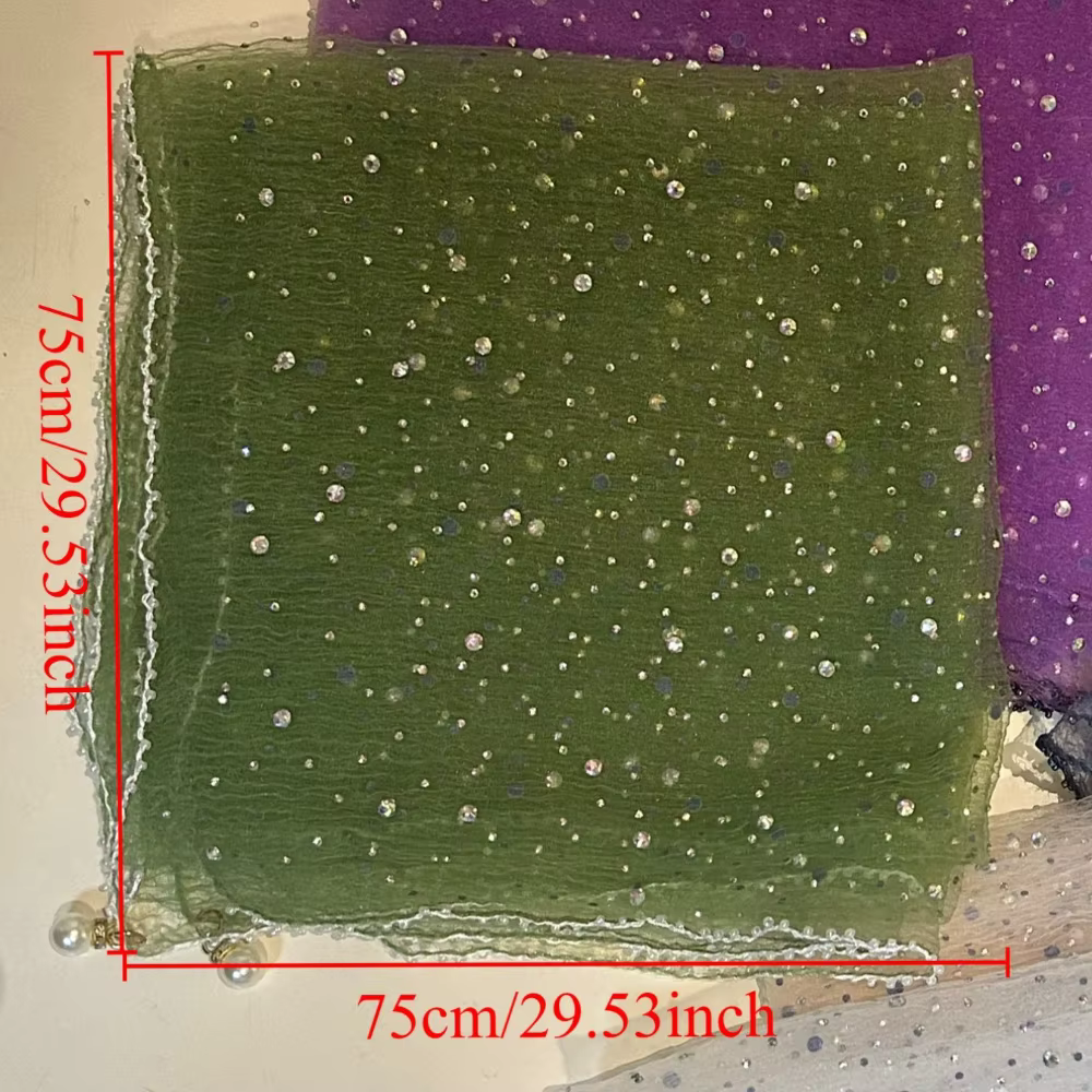 Foulard carré de 75CM pour femmes