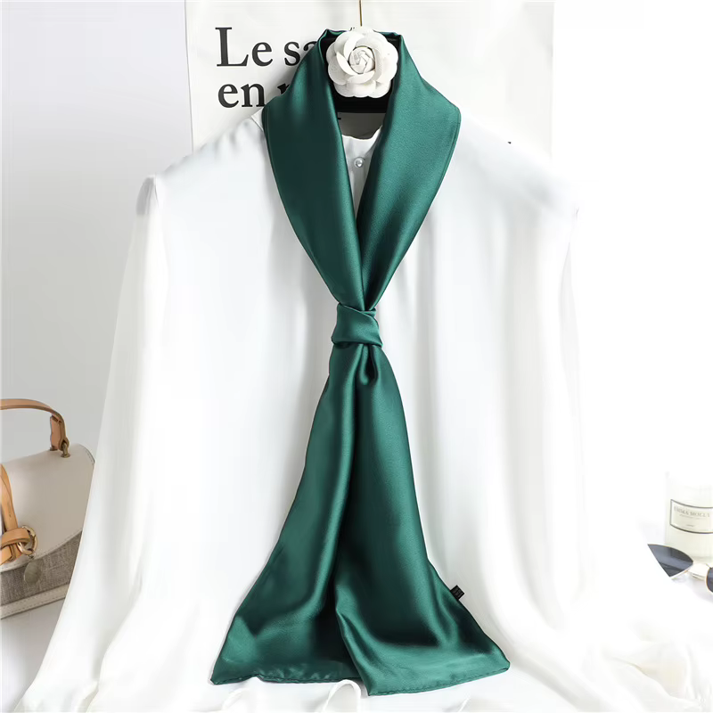 Écharpe longue slim 145cm pour femmes