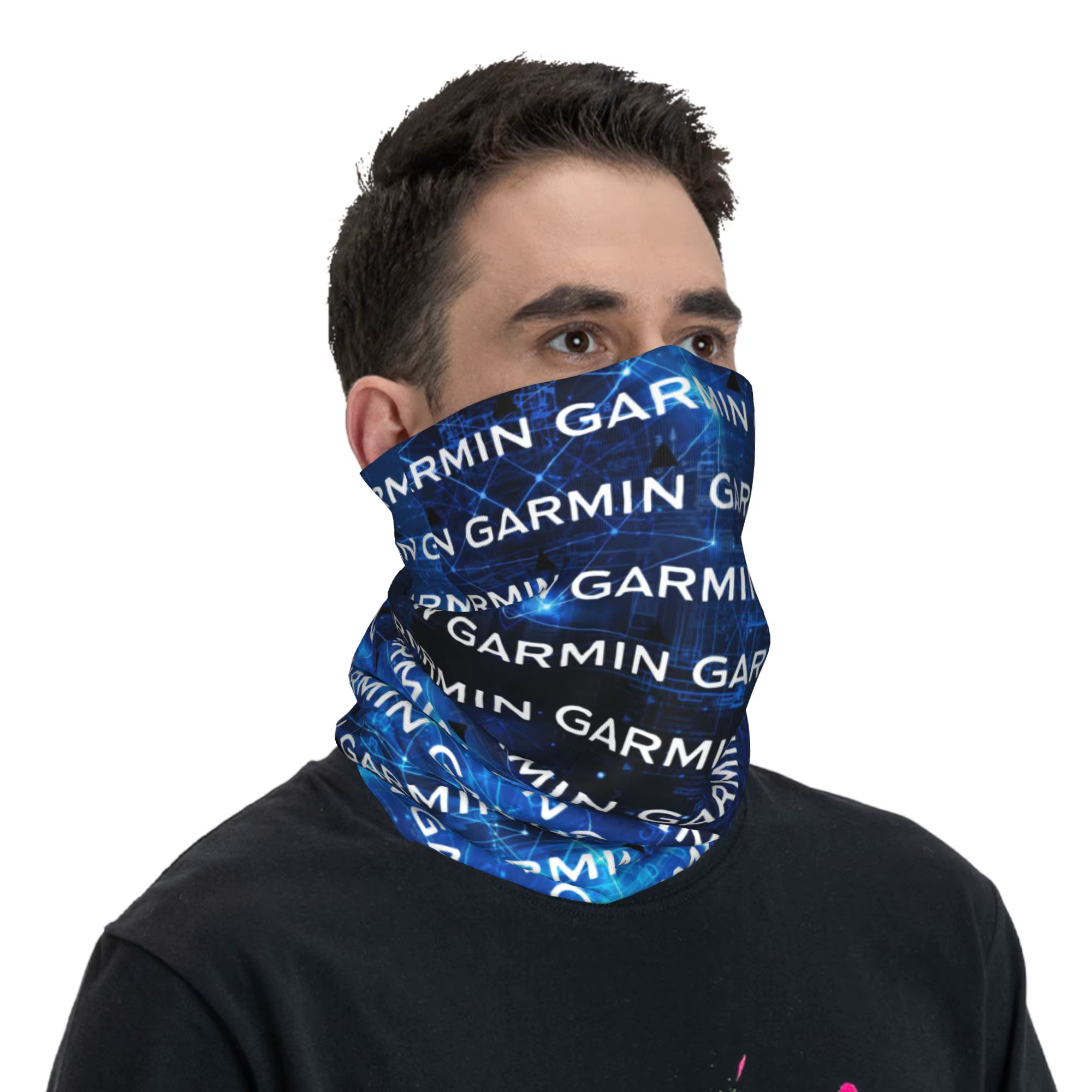 Guêtre de cou personnalisée G-GARMIN-S pour hommes et femmes