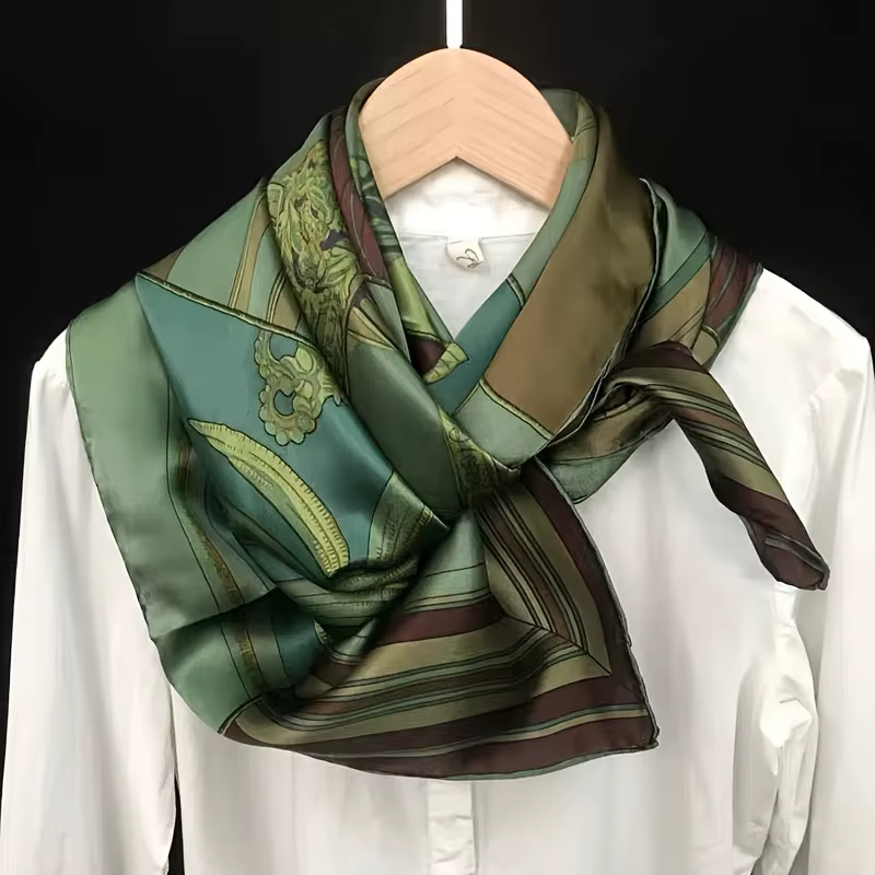 Écharpe en Satin doux pour femmes