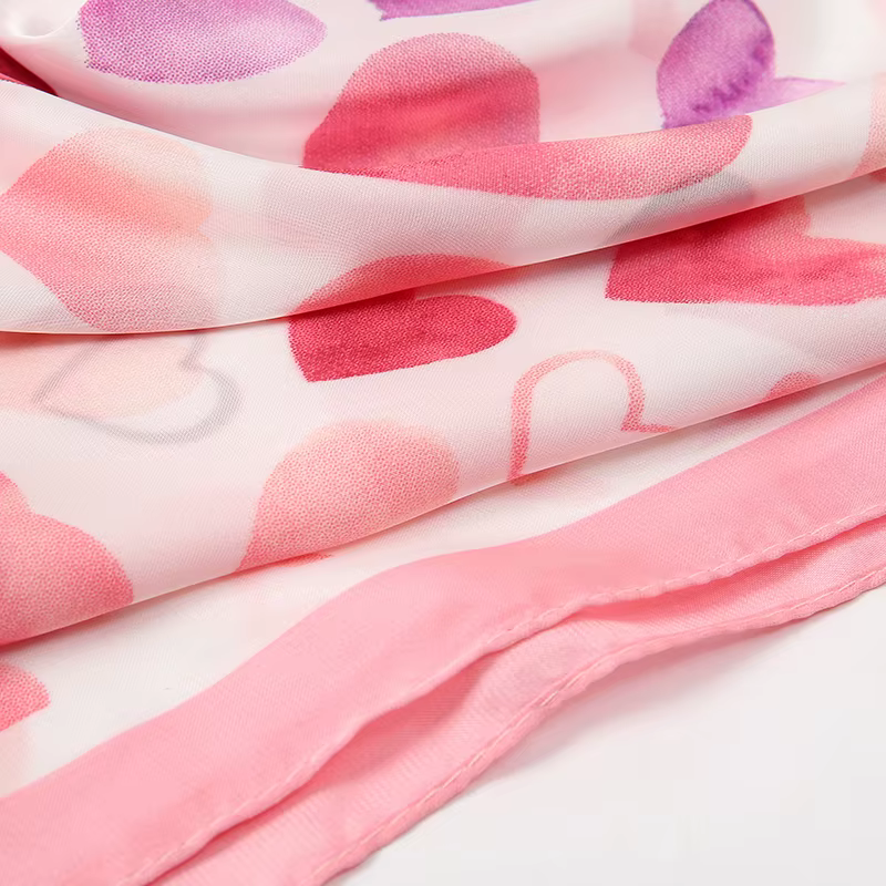 Foulard en soie pour filles