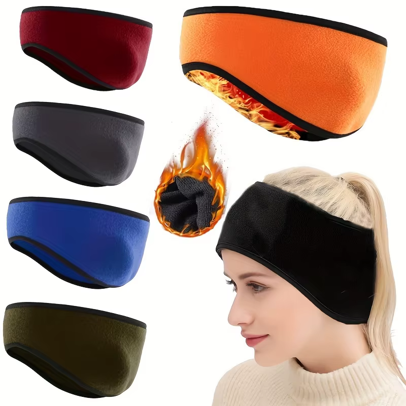 1 pièces cache-oreilles chauds unisexe hiver bandeau doux coupe-vent Protection des oreilles épaissi chaleur Sport