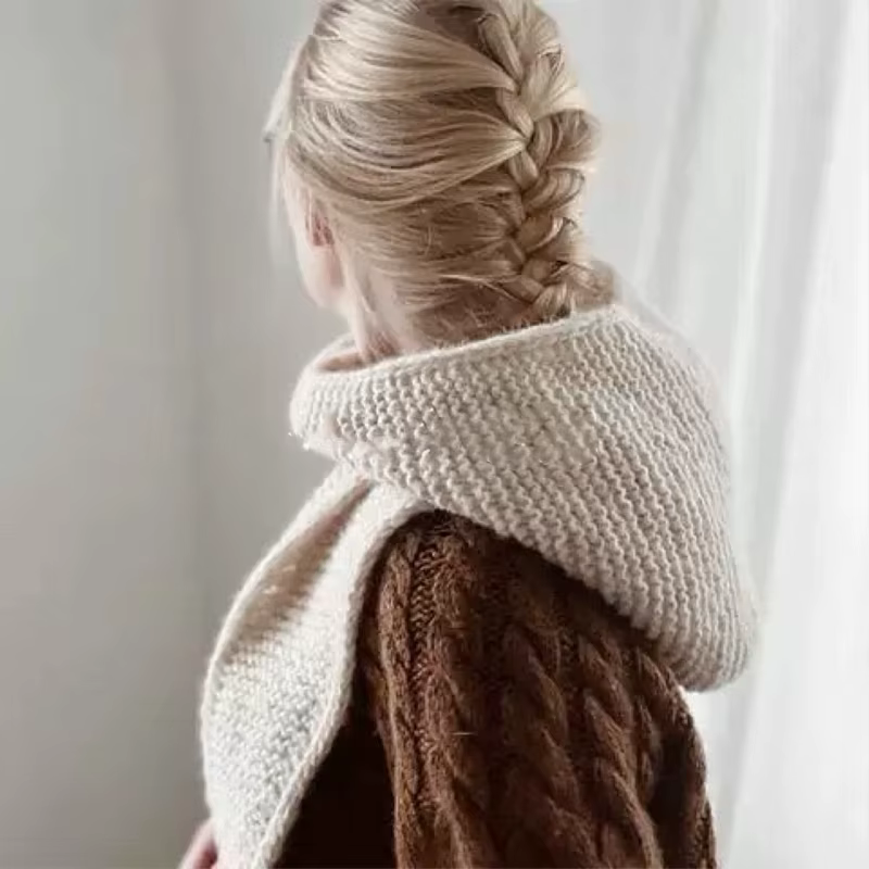 100% laine grande écharpe Sophie surdimensionné capuche cagoule chapeau d'hiver Protection des oreilles coupe-vent chaud Bomber chapeaux femmes mode bonnets