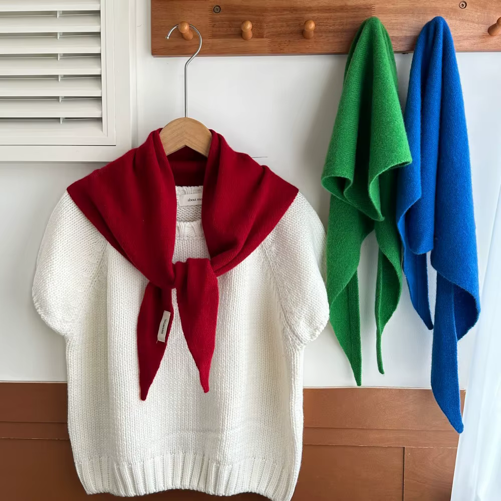 Foulard Triangle de Style coréen