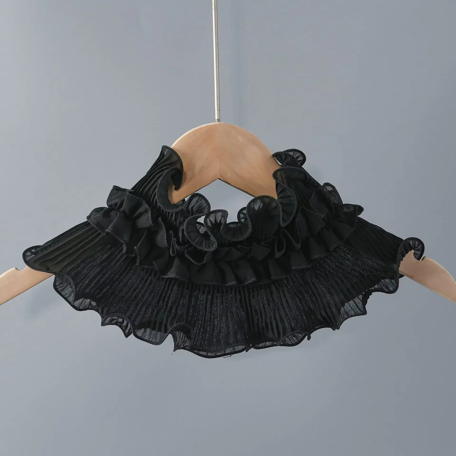 Printemps et été nouvelle écharpe en dentelle femmes multifonctionnel polyvalent col de chemise décoration à la mode