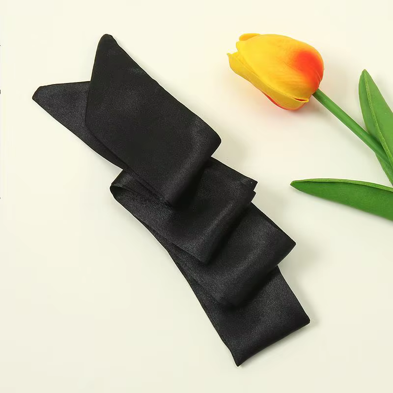 Écharpe étroite en Satin de 100CM