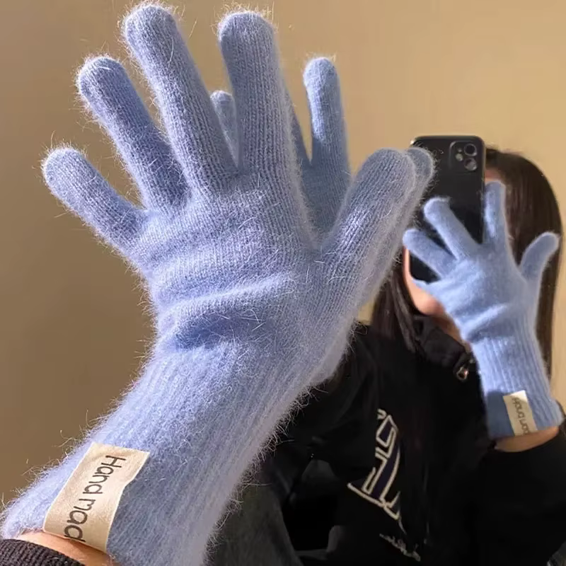 Gants en laine et cachemire pour femmes
