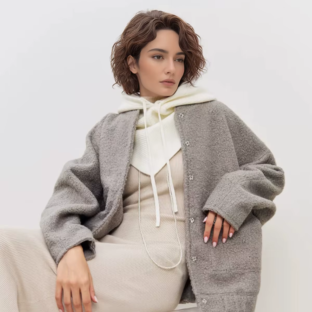 Cagoule d'hiver pour femmes