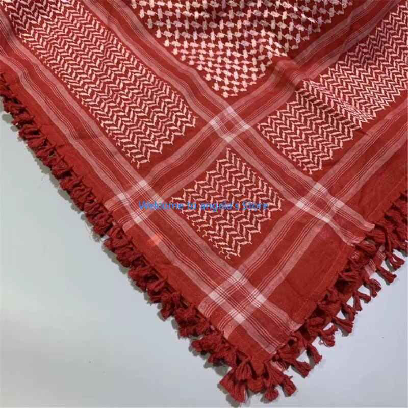 X4YC Jacquard Pattern Scarf arabe tactiquement Kerchief Multi-Put Shemagh