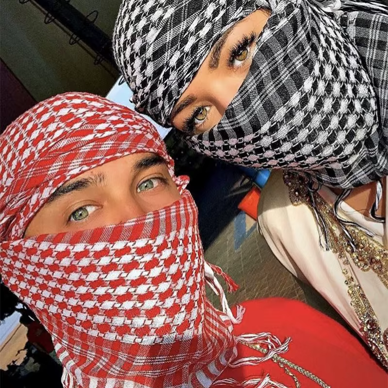 Foulards arabes tactiques du désert pour hommes et femmes