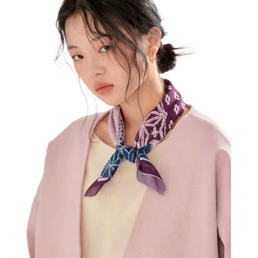 Foulards et accessoires pour cheveux : Foulards à rayures style coréen