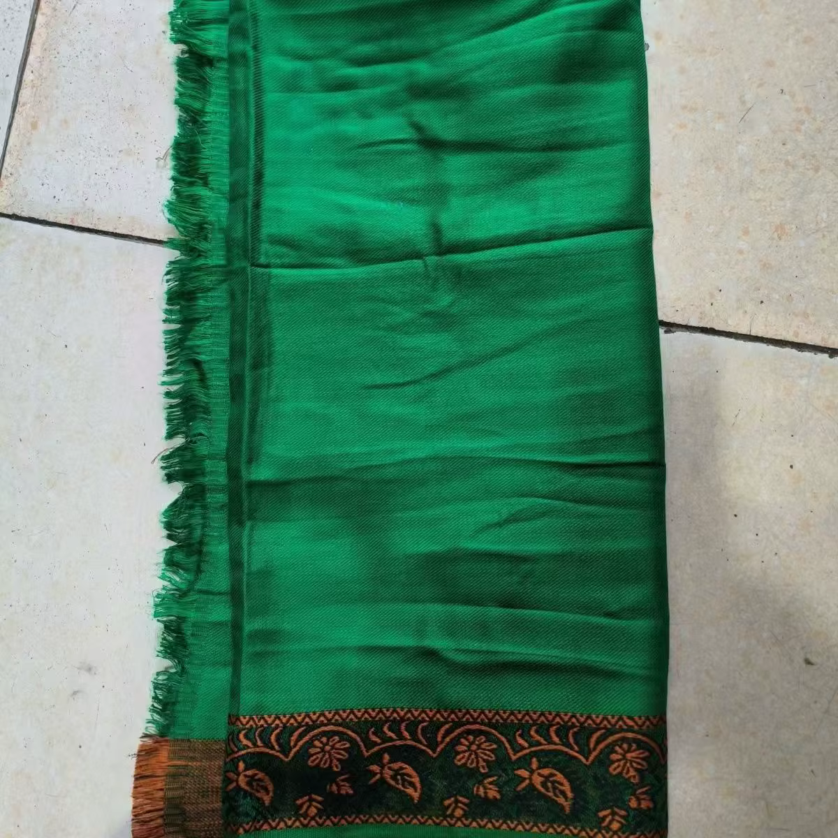 Foulard vert musulman pour hommes
