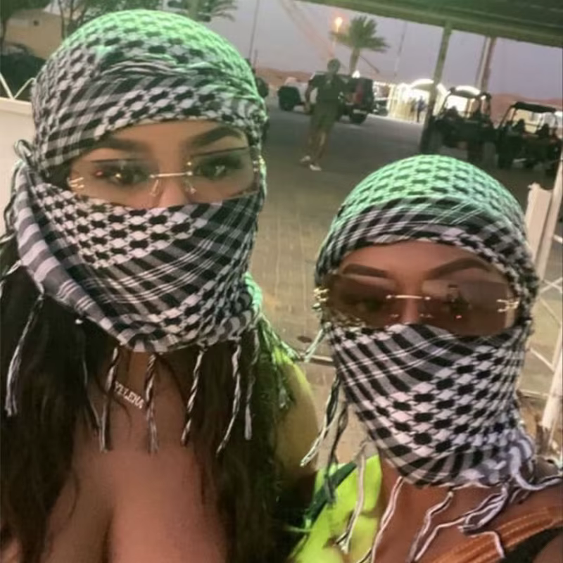 Foulards arabes tactiques du désert pour hommes et femmes