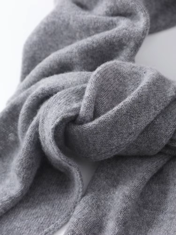 100% laine tricoté grand Triangle châles écharpe femmes automne hiver doux chaud