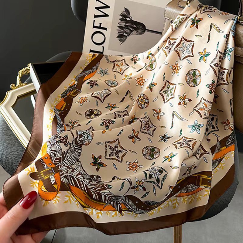 Foulards en soie pour femmes