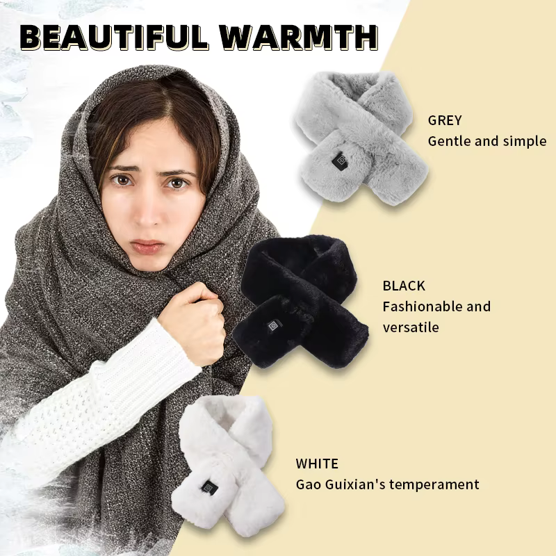 Écharpe métropolitaine en peluche douce pour femmes et hommes