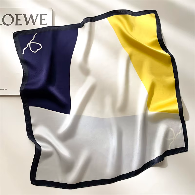 Foulard carré à carreaux Mulberry Injplanchers f pour femmes