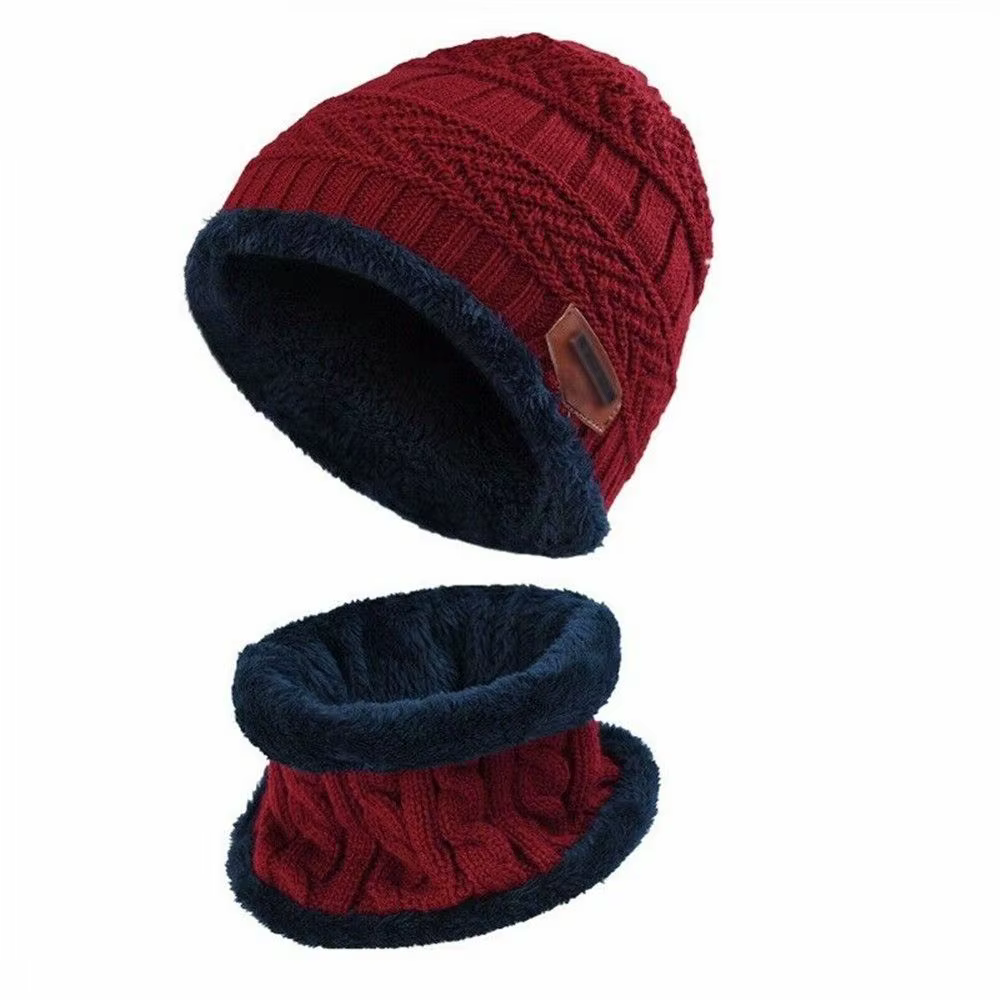 Bonnet et écharpe thermique pour enfants