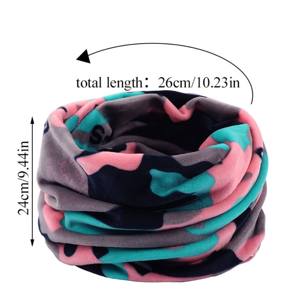 Écharpe unisexe en boucle thermique