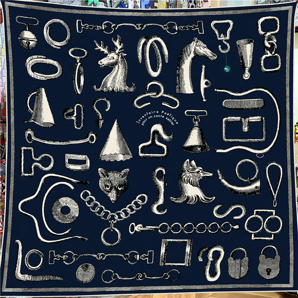 30% soie 70% cachemire écharpe concepteur de luxe Pashmina châles pour femmes carré arrosé à la main bords étole couverture grand Poncho 135CM