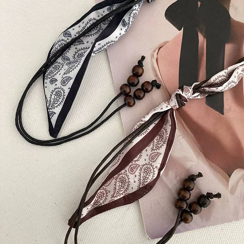 1 ceinture écharpe tressée style bohème