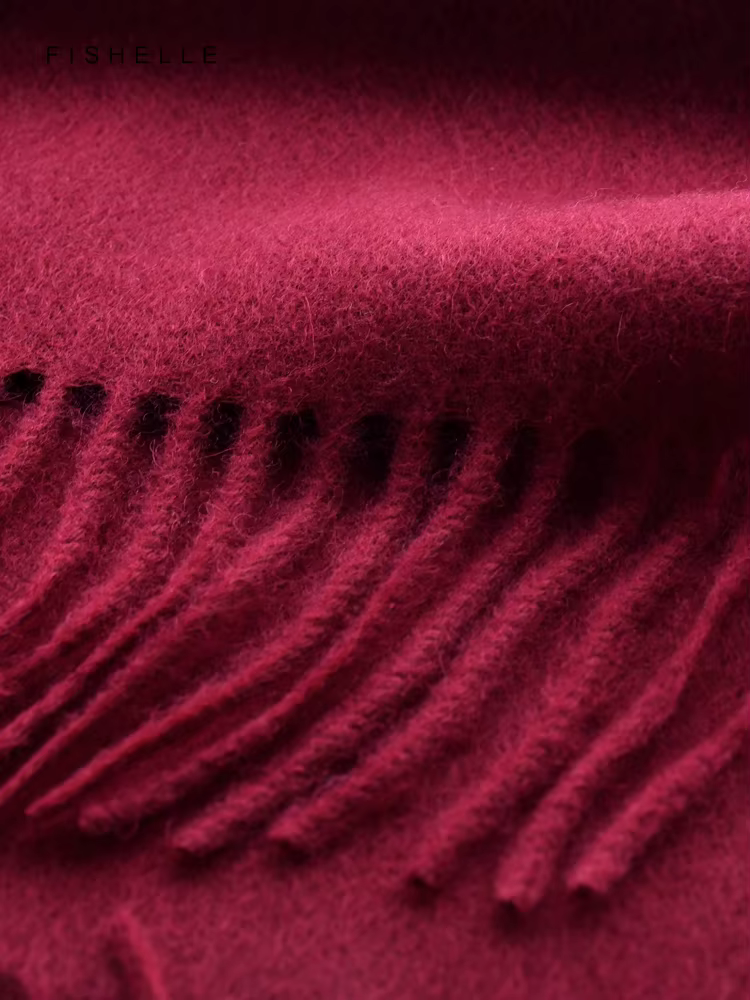 Écharpe en pure laine pour femme