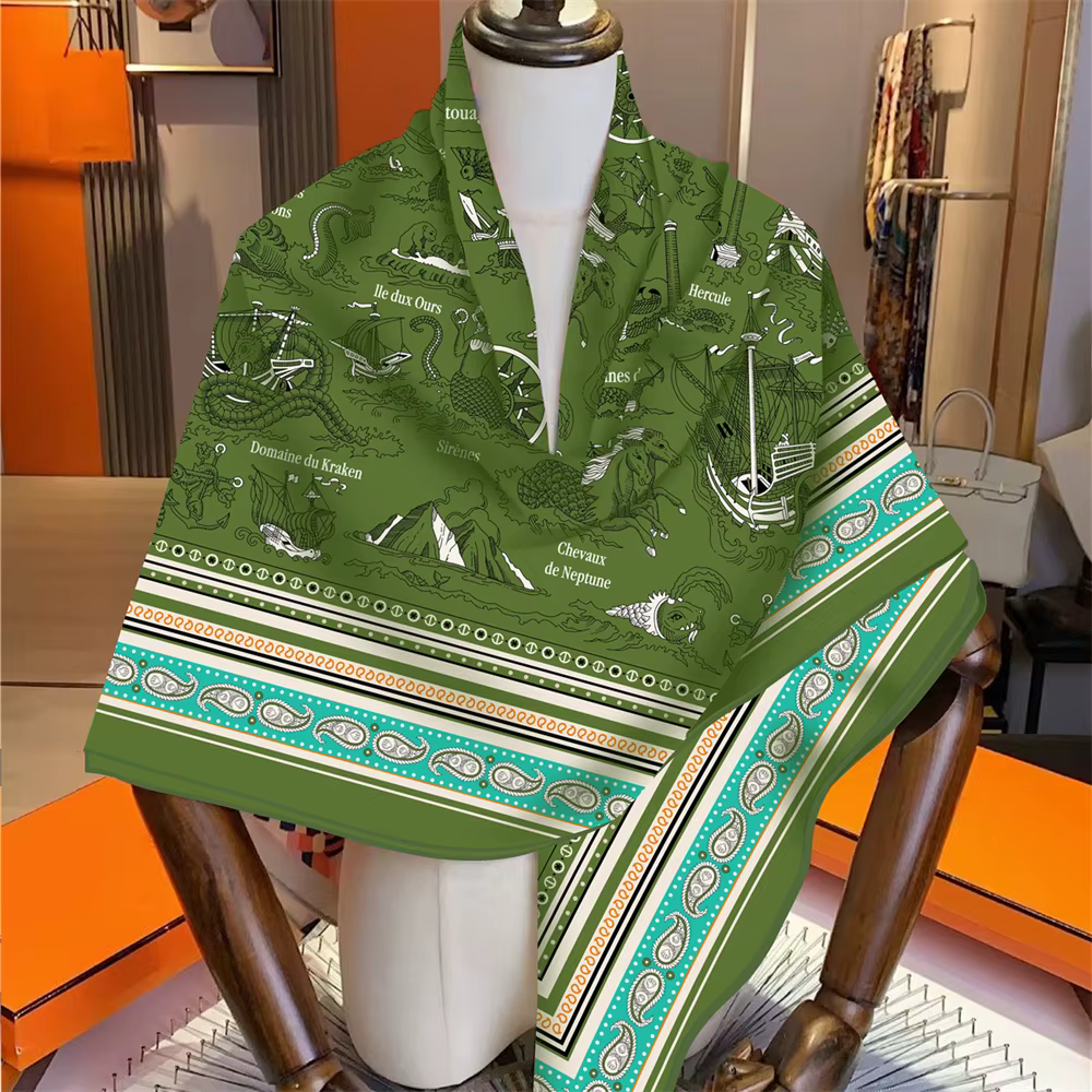 Foulard en cachemire de soie pour femmes