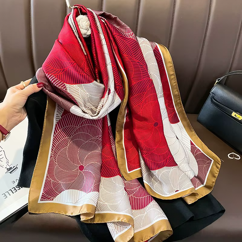 Foulard en soie de haute qualité pour femmes