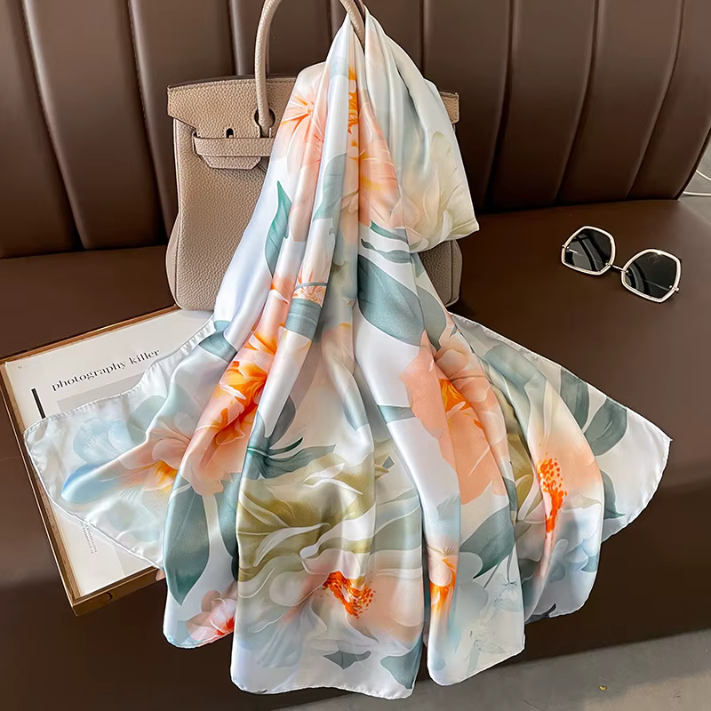 Foulard en soie de luxe espagnol