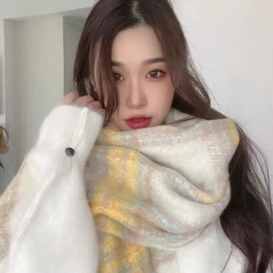 Écharpe tendance à vent fluide pour l'hiver
