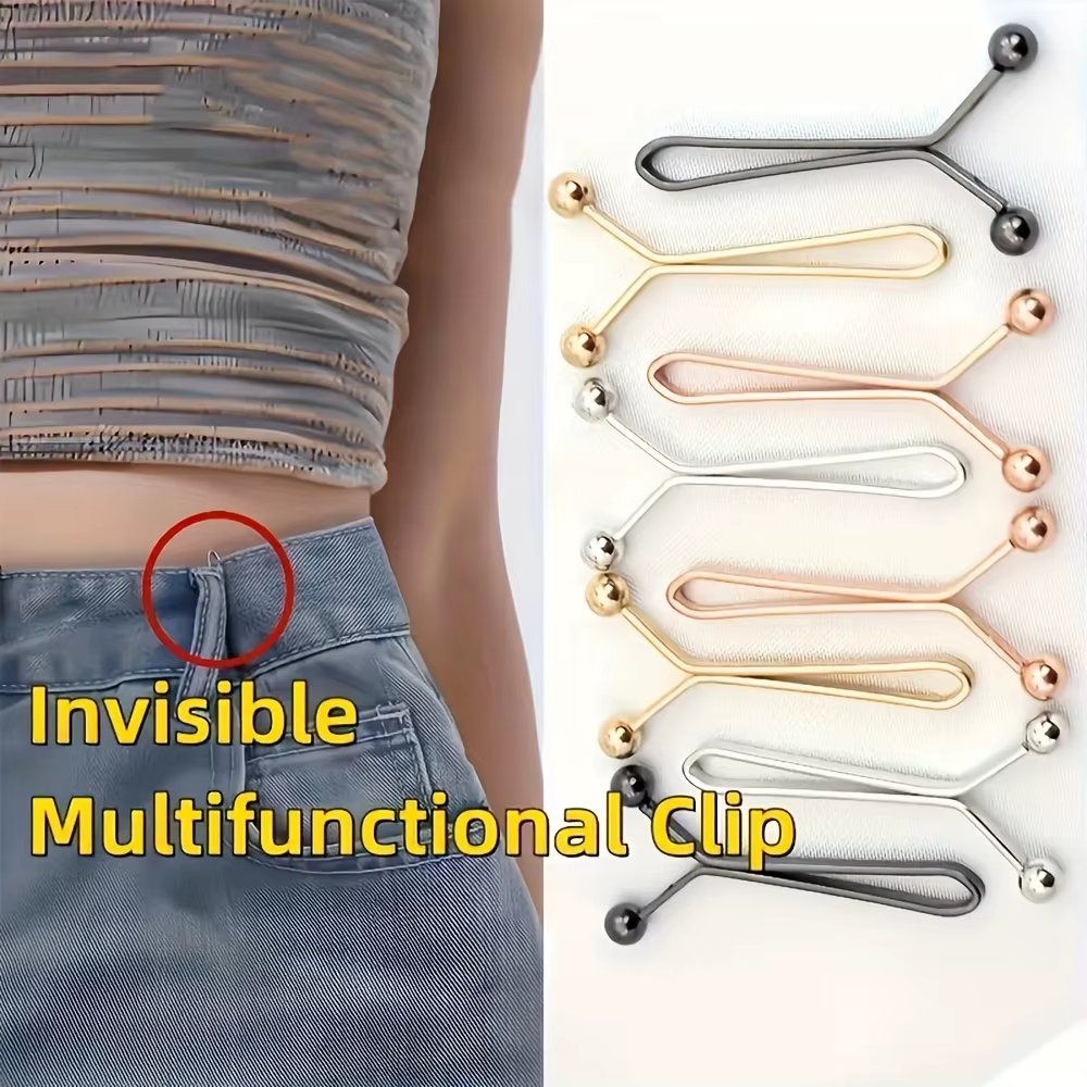 Lot de 8 clips fixes – Clip pour foulard antidérapant réglable