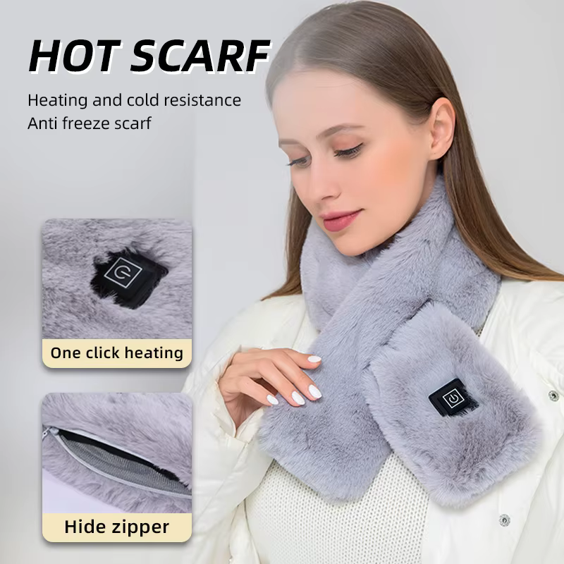 Écharpe métropolitaine en peluche douce pour femmes et hommes