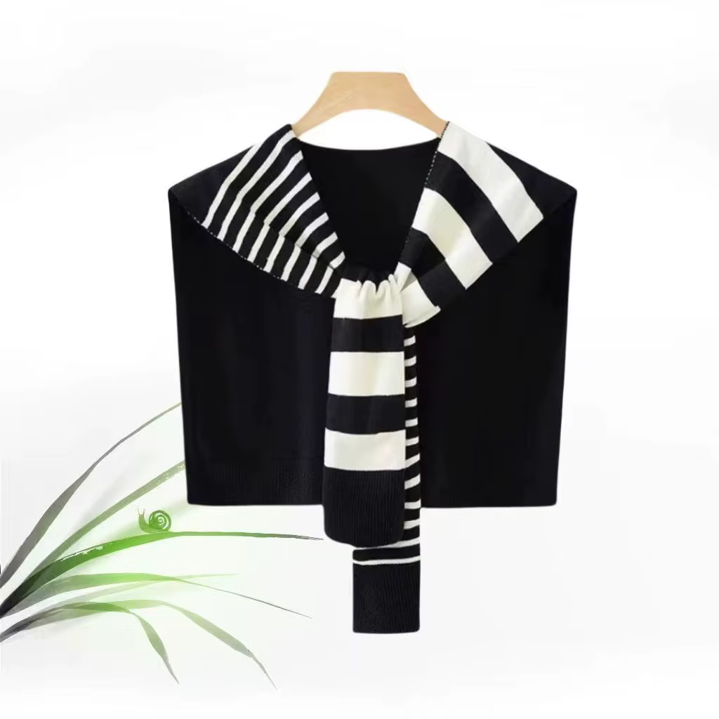 Écharpe tricotée à la mode pour les épaules