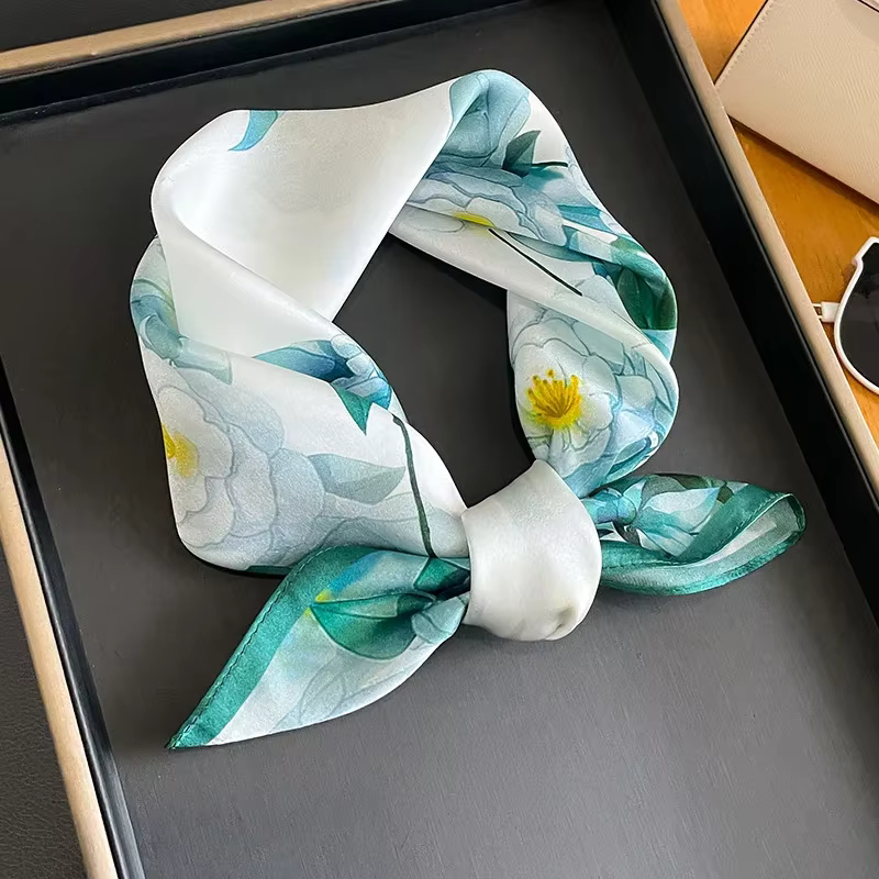 Femmes élégantes 100% Foulard en soie de mûrier