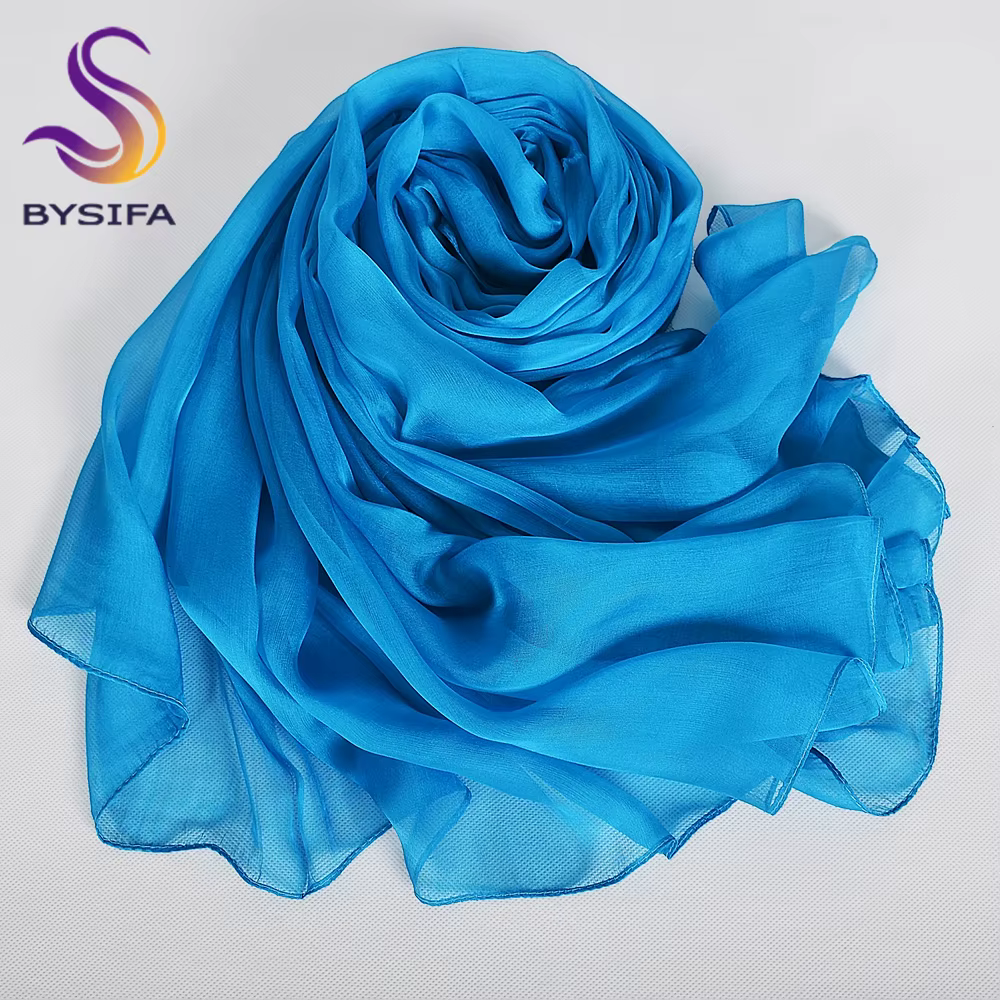 [BYSIFA]-Écharpes InjLong Mulberry pour Femme