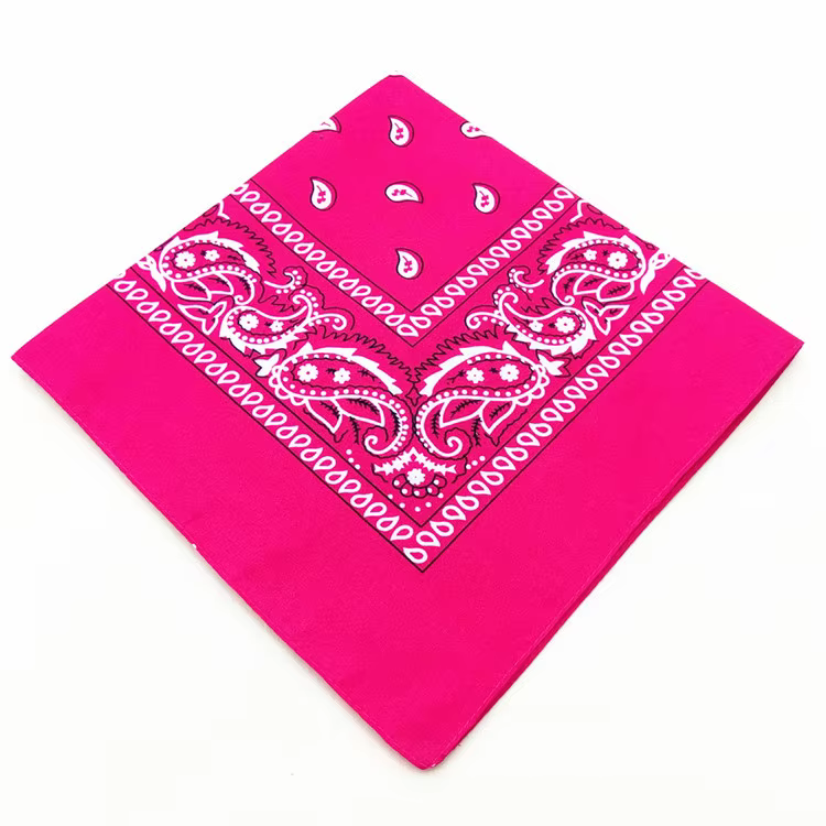 Bandana carré en coton tendance Hip Hop 2026