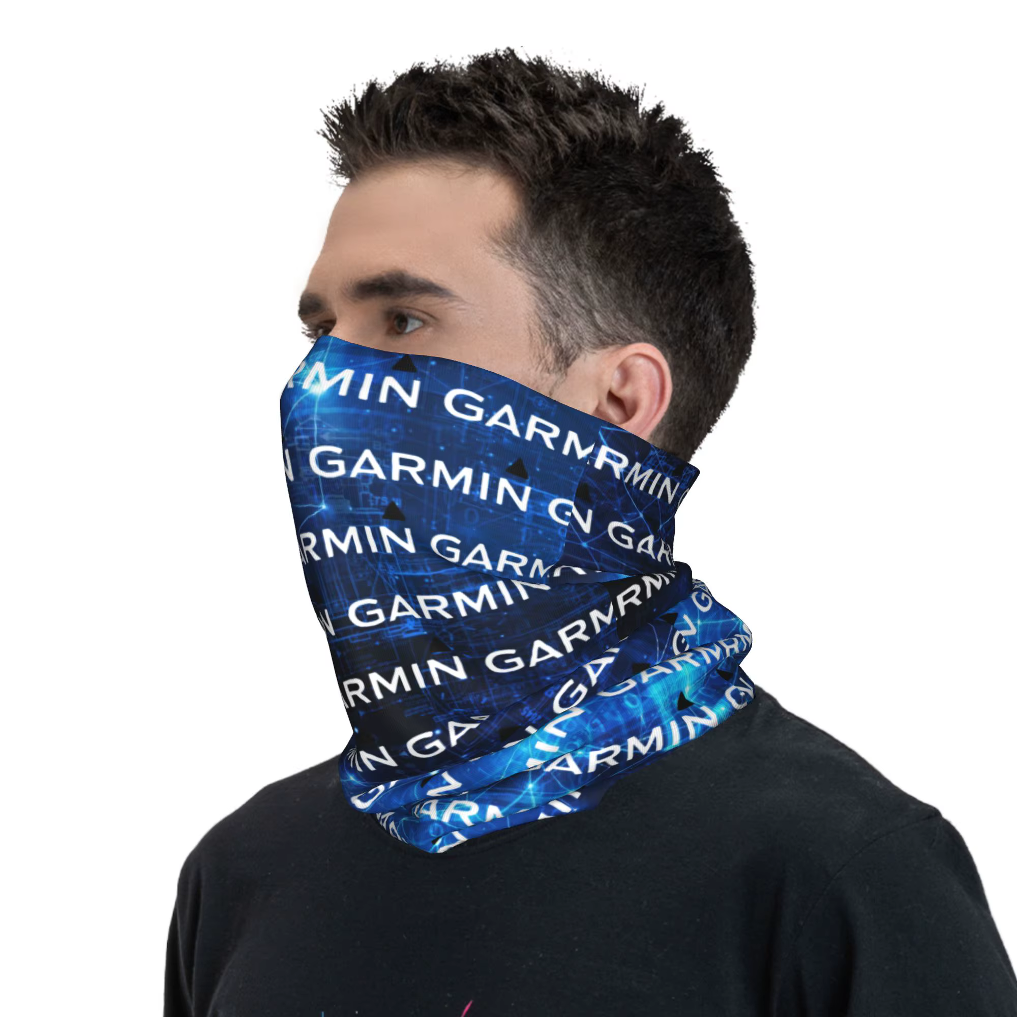 Guêtre de cou personnalisée G-GARMIN-S pour hommes et femmes