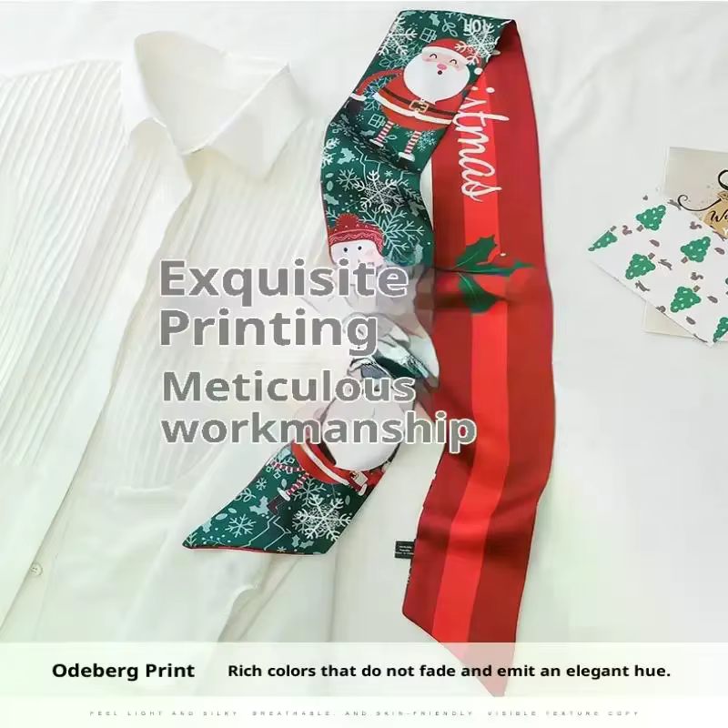Écharpe polyvalente avec élément de noël