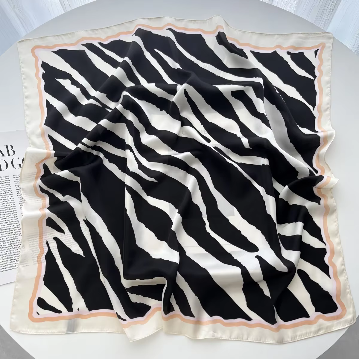 Foulard carré imprimé châle pour femmes