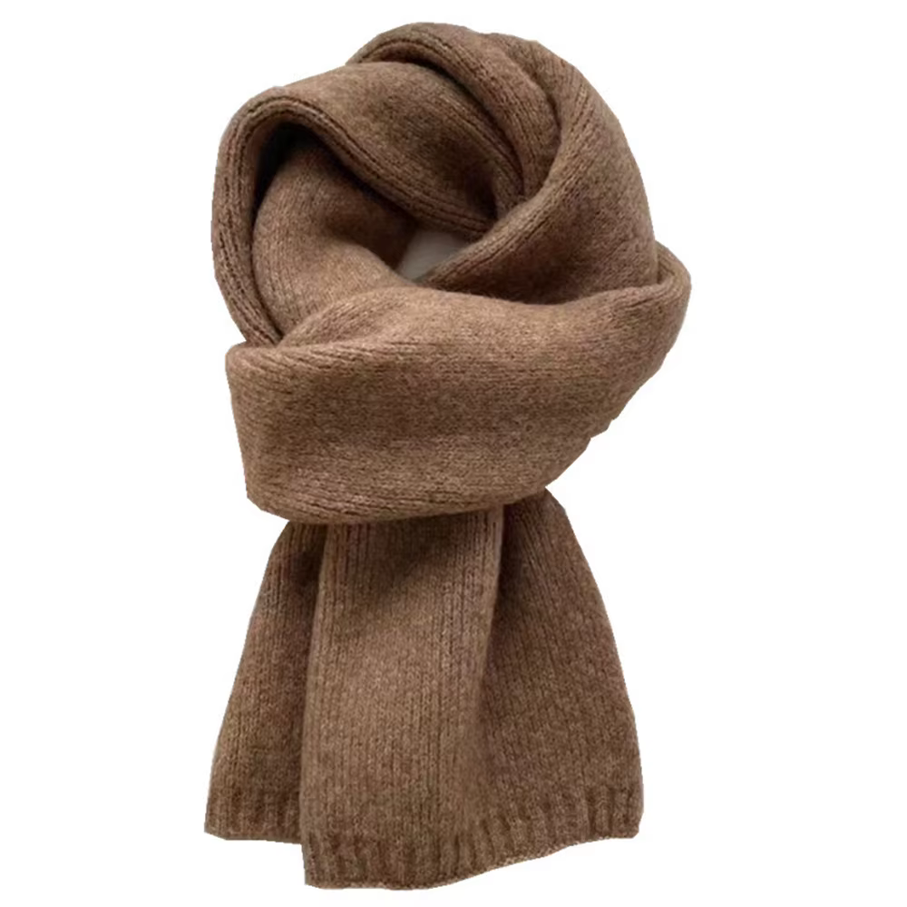 Mode cachemire écharpe hiver tricot hommes femmes