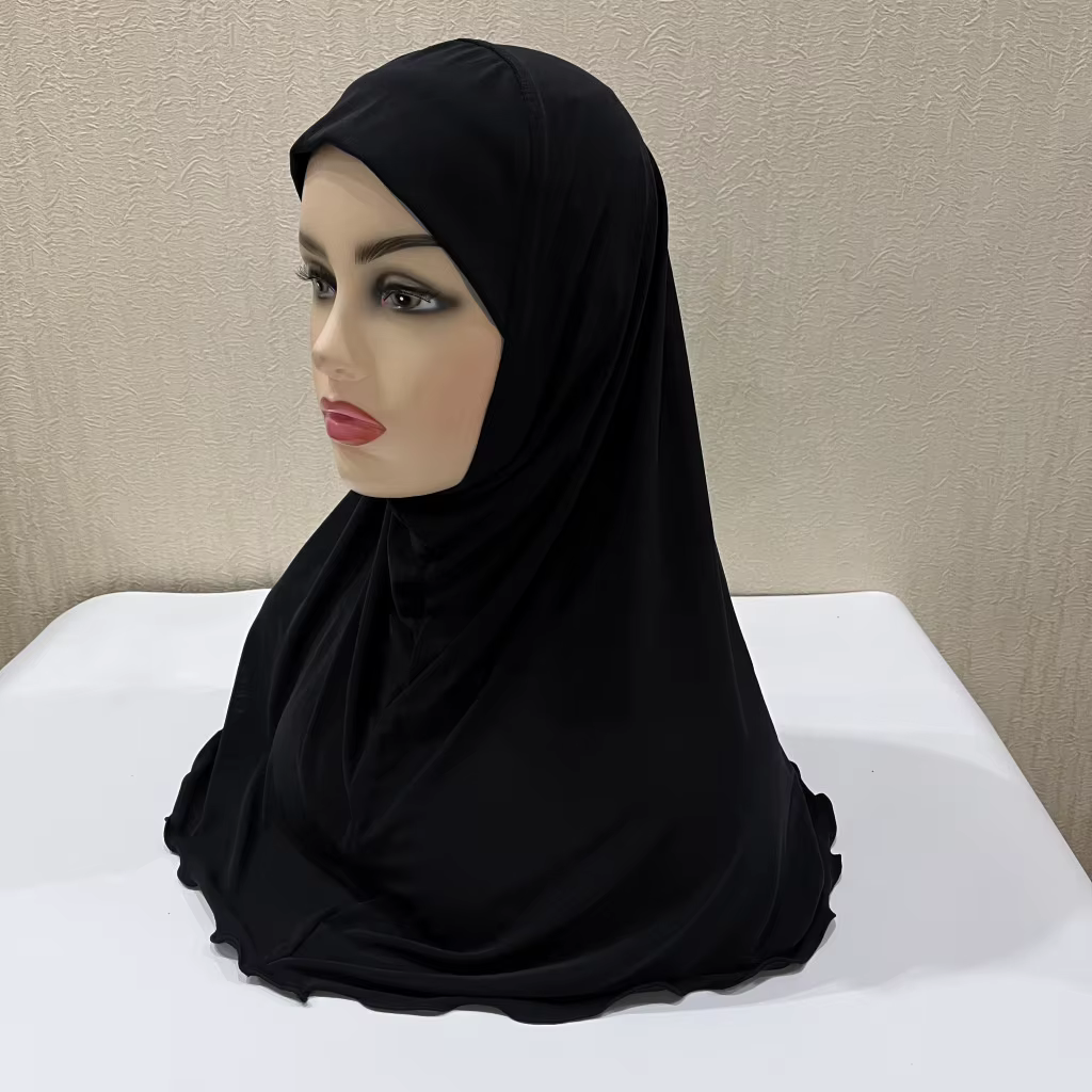 Foulard Hijabs du Ramadan pour Enfant Fille de 7 à 12 Ans