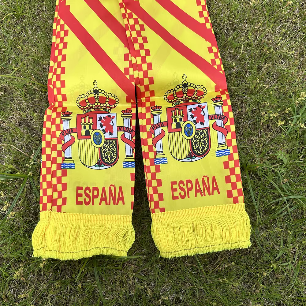 Écharpe Drapeau Ciel d'Espagne 14x130cm