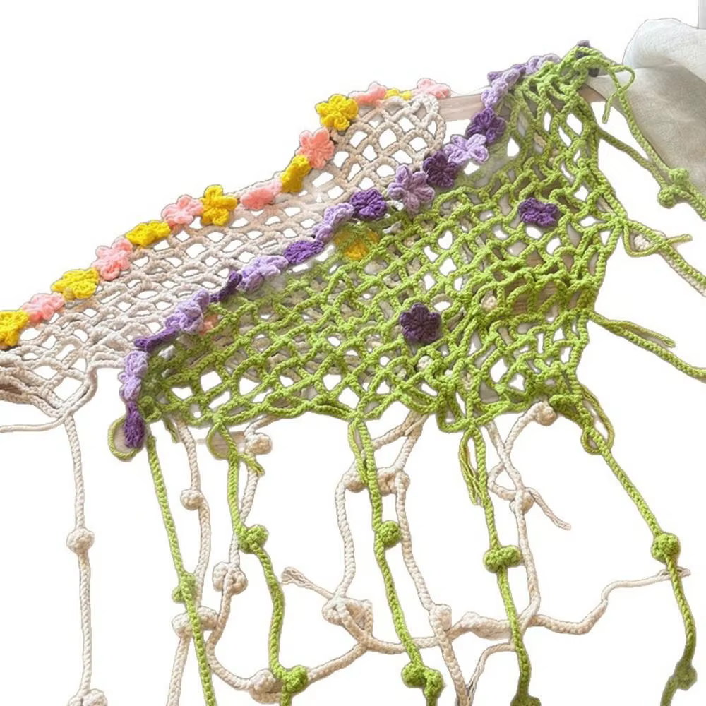 Nouvelle écharpe de hanche au crochet