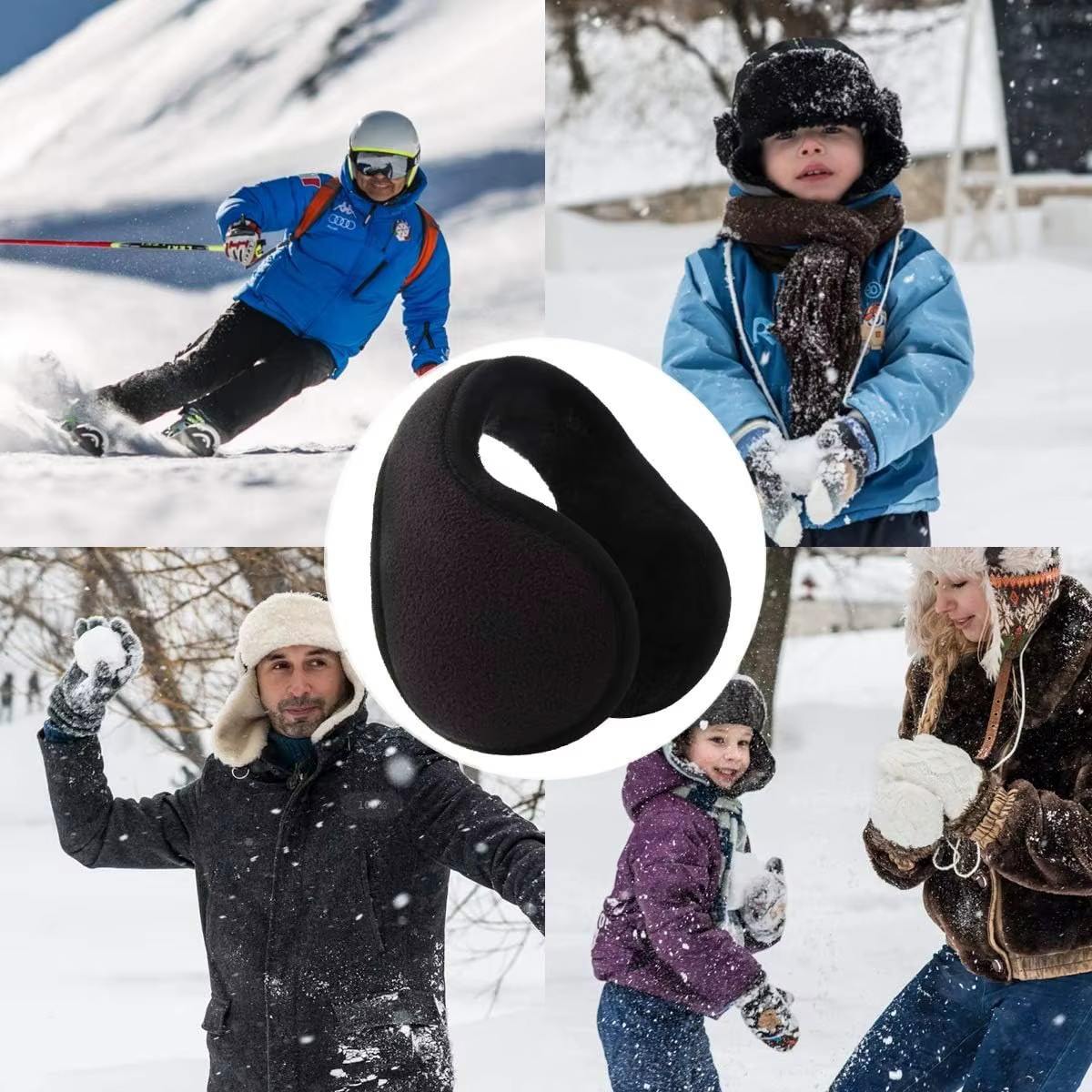 Cache-oreilles d'hiver pour hommes et femmes