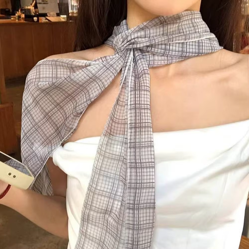 Sangle Plaid Long cou foulards 140cm tour de cou