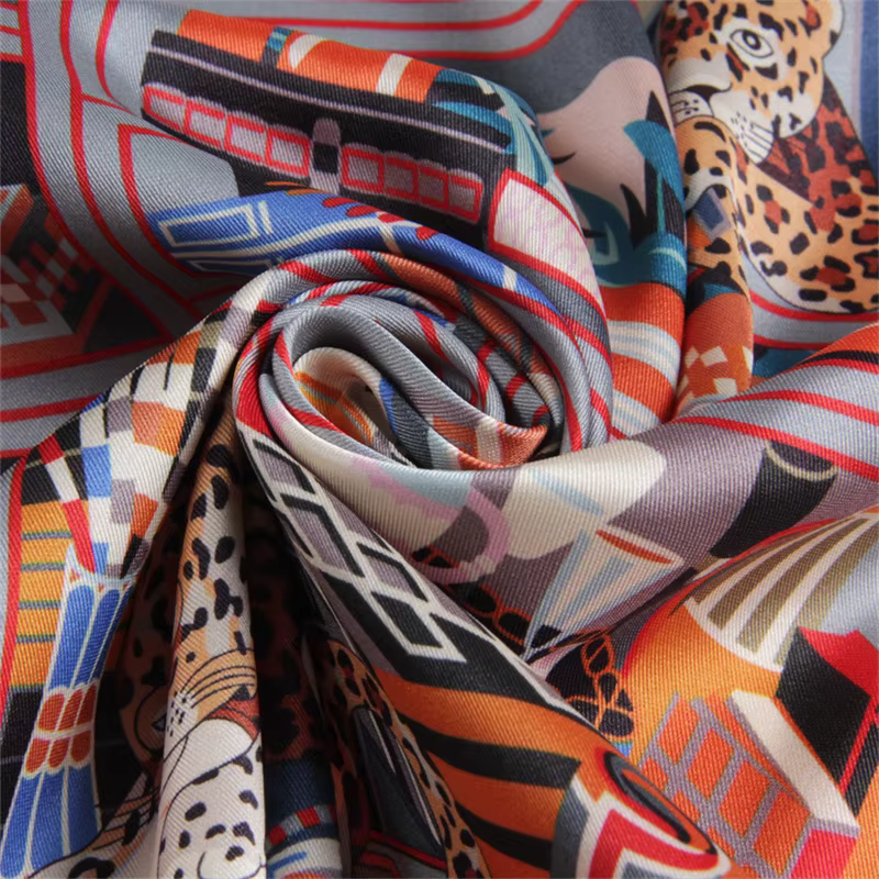 Injplanchers f-Foulards carrés College pour femmes